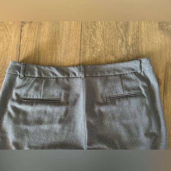 Amanda + Chelsea Blue Gray Feminine Suit Blazer & Pants Sz 12 & 14 Near New! - Picture 3 of 9